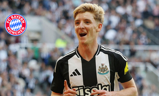 Bayern Munich Add Anthony Gordon to Transfer Shortlist